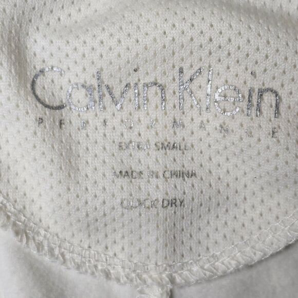 Calvin Klein Performance Jacket Women's XS‎ Ivory Quick Dry Fitness Jacket - Picture 6 of 11